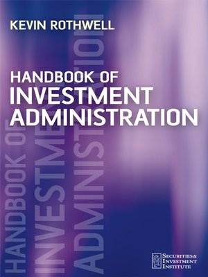 cover image of Handbook of Investment Administration